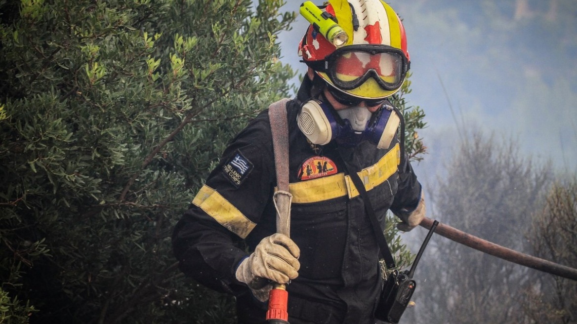 Ηλεία: «Διπλή» πυρκαγιά απειλεί την Κορυφή