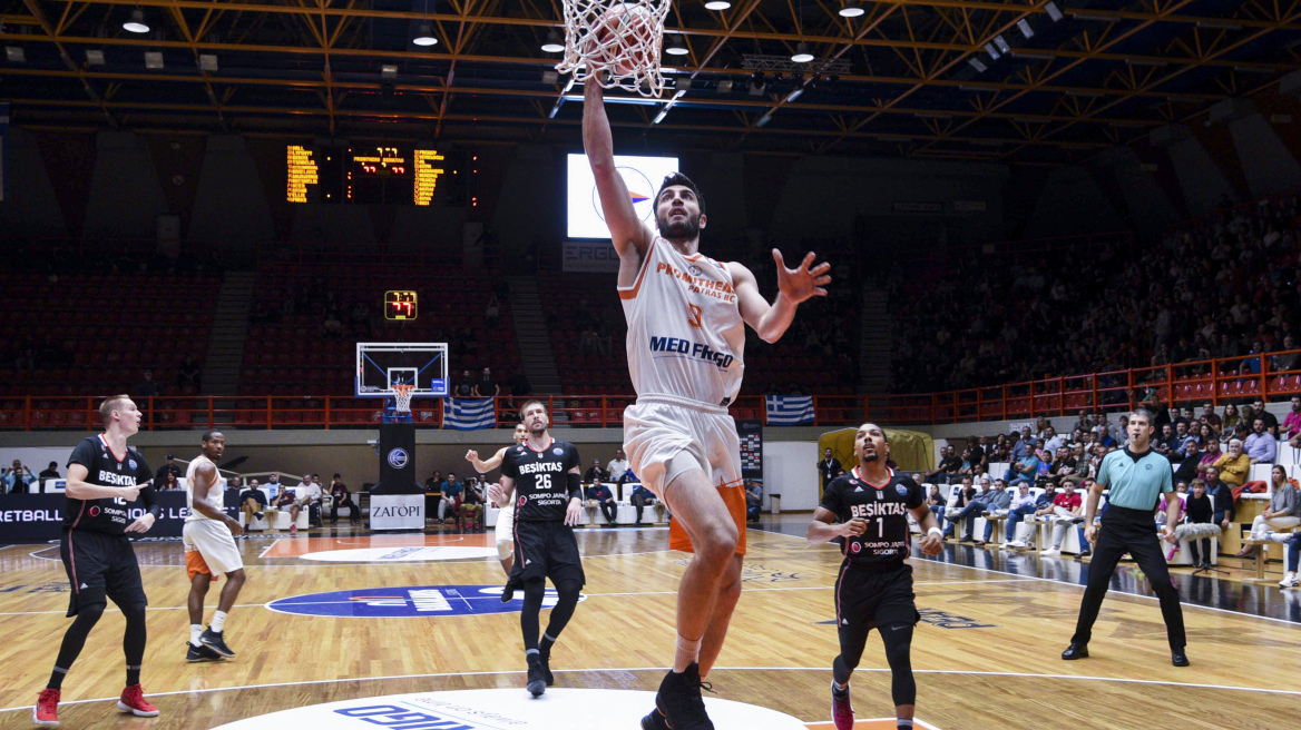 Basketball Champions Leagus, Προμηθέας-Μπεσίκτας 80-72: Το εξπρές από την Πάτρα είναι... ασταμάτητο!