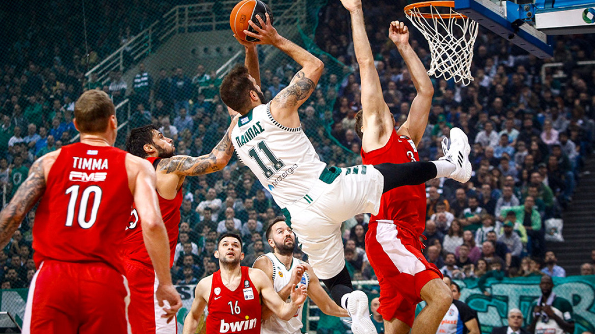 Basket League, Παναθηναϊκός-Ολυμπιακός 79-70: Ο κυρίαρχος του παιχνιδιού