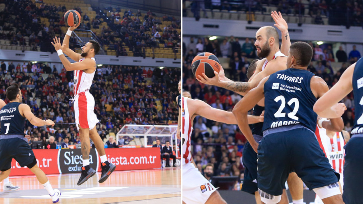 Euroleague, Ολυμπιακός-Ρεάλ 88-83: Ο Θρύλος λύγισε την Βασίλισσα!