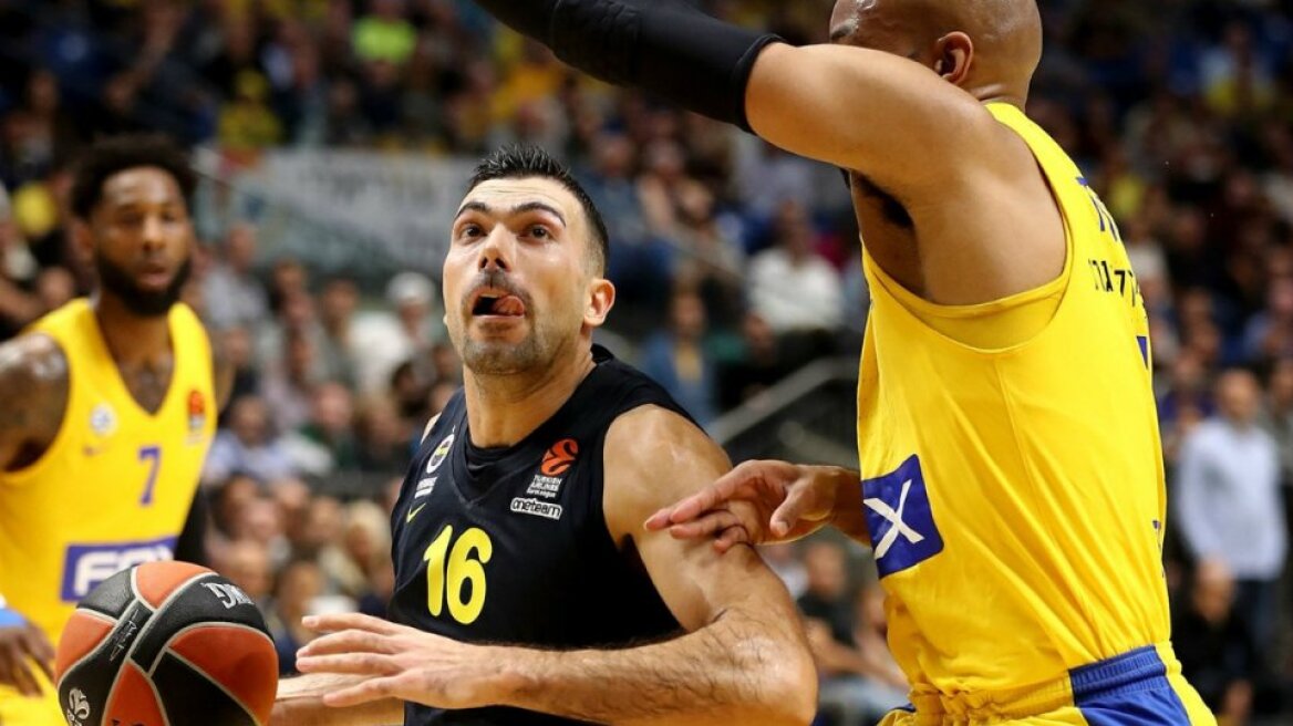 Euroleague: Μακάμπι Τελ Αβίβ - Φενέρμπαχτσε 70-74