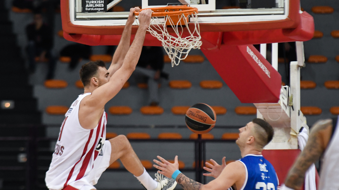 Euroleague, Ολυμπιακός-Μπούντουτσνοστ 92-70: Ερυθρόλευκο ξέσπασμα και σόου ΛεΝτέι