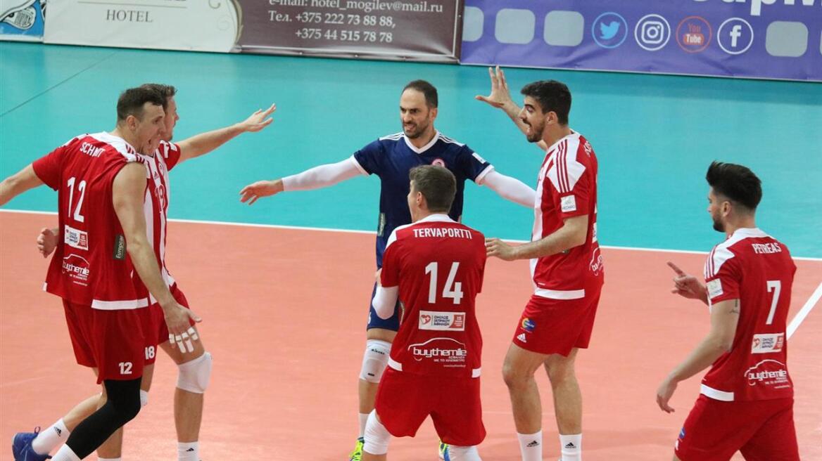 Βόλεϊ: Στους 16 του CEV Cup ο Ολυμπιακός