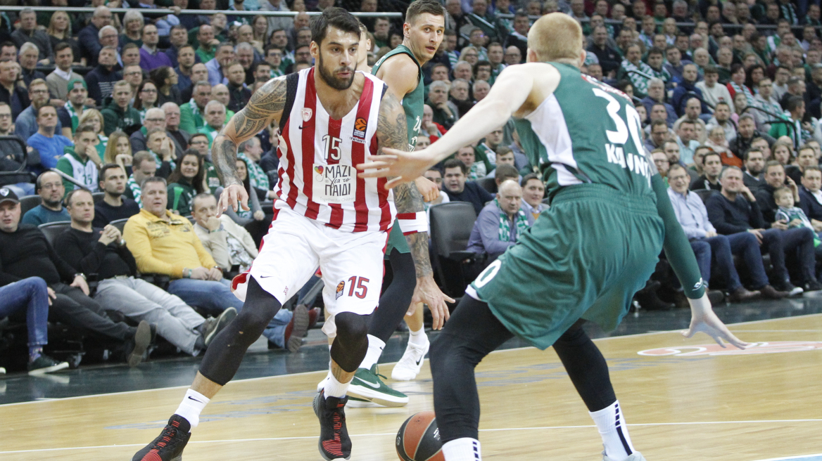 Euroleague, Ζαλγκίρις-Ολυμπιακός 83-75: Ξέχασε να βγει στο δεύτερο ημίχρονο