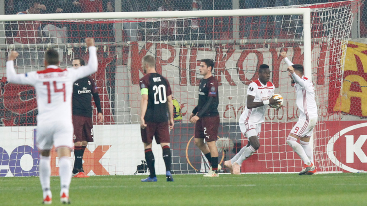 Europa League, Ολυμπιακός-Μίλαν 3-1: Θρυλική πρόκριση!