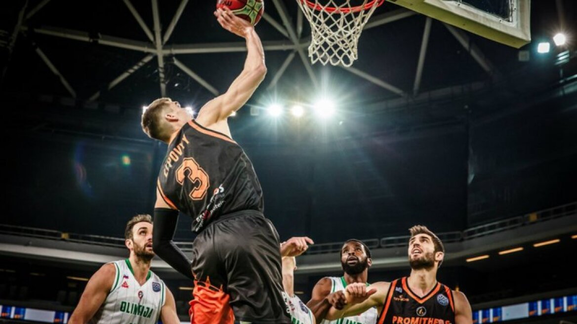 Basketball Champions League, Ολίμπια Λιουμπλιάνας-Προμηθέας 76-80: Από την κόλαση στον παράδεισο