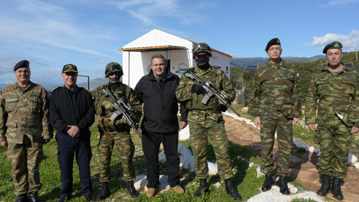 Μήνυμα Καμμένου στην Άγκυρα: Θα συντρίψουμε όποιον δεν σεβαστεί την εθνική μας κυριαρχία