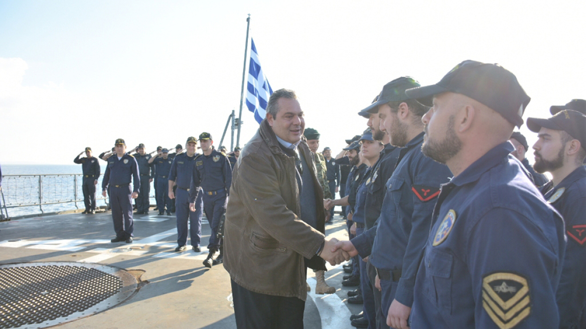 Επιμένει ο Καμμένος: Θα τσακίσουμε όποιον αμφισβητήσει την εδαφική μας ακεραιότητα