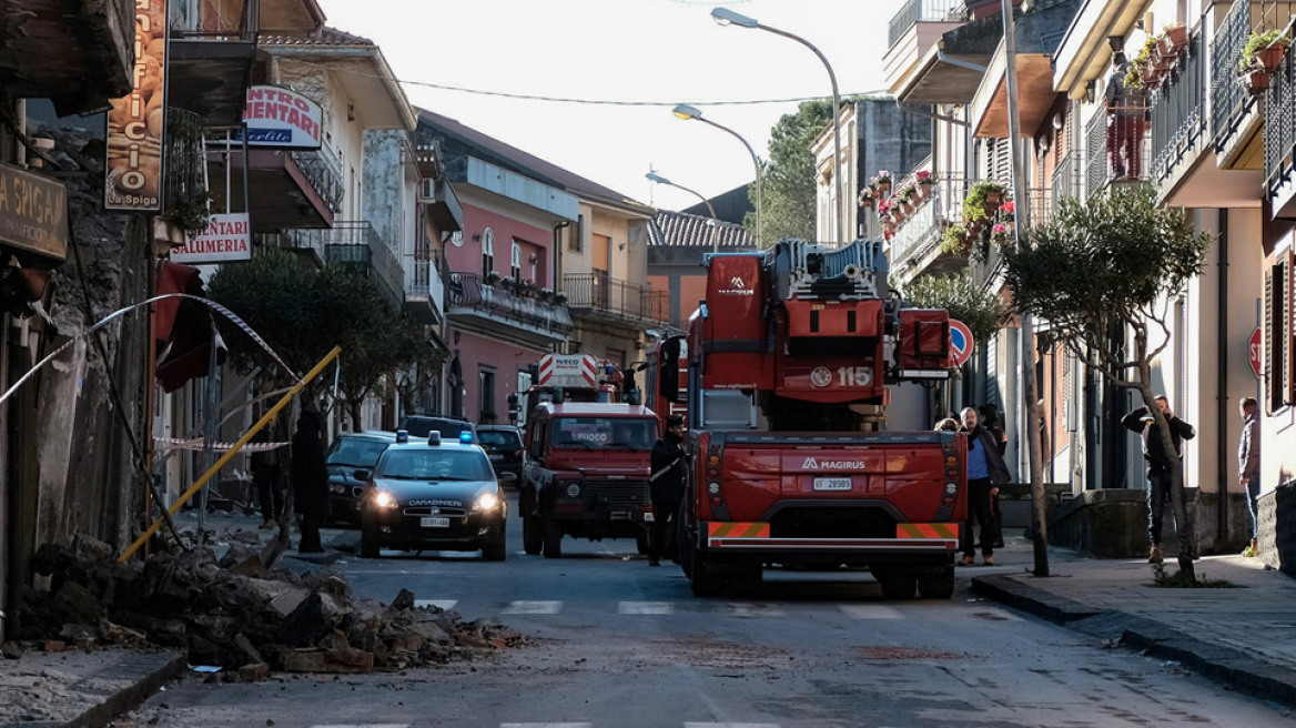 Σεισμός στην Κατάνια: Στους 28 οι τραυματίες - Φόβοι για νέο «χτύπημα» μέσα στη νύχτα