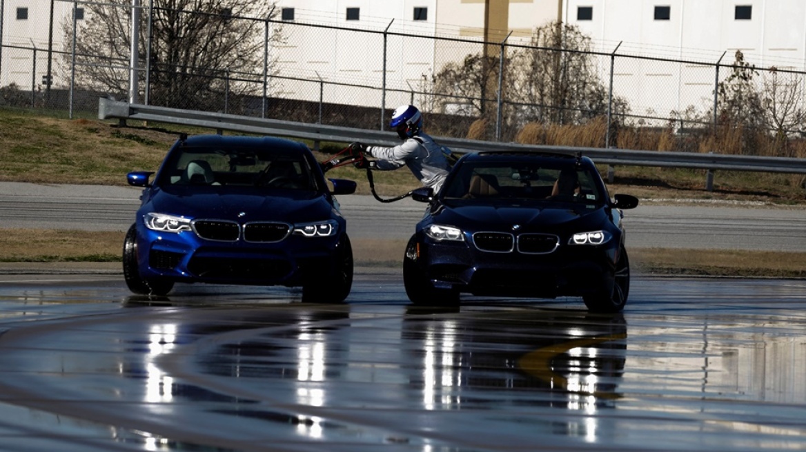 Ρεκόρ drift από τη νέα BMW M5 (video)