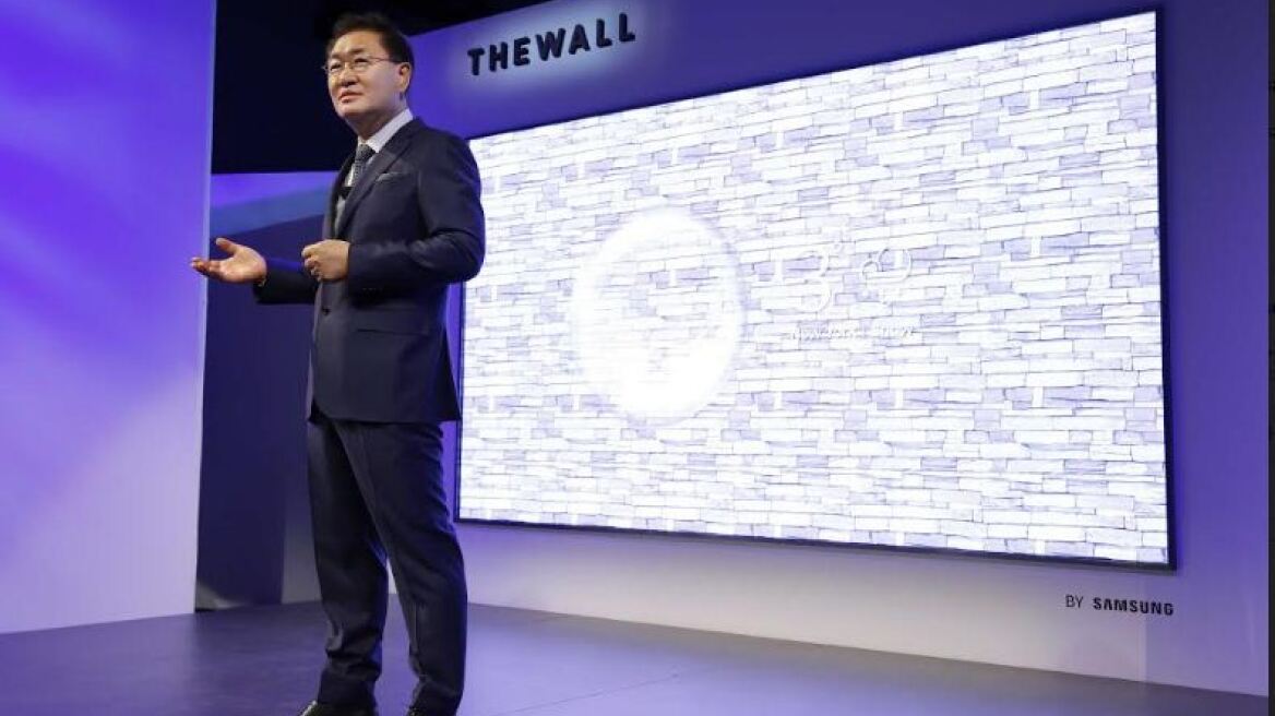 «The Wall»: Η Samsung αποκαλύπτει την οθόνη του μέλλοντος   