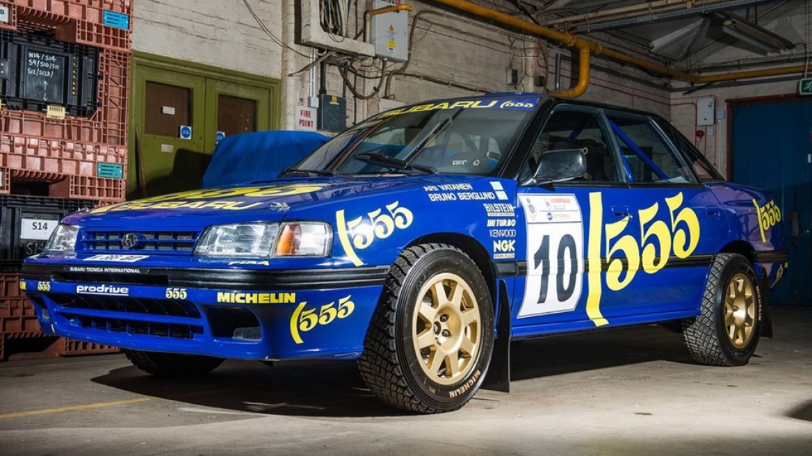 Προς πώληση το Subaru Legacy των Ari Vatanen & Richard Burns