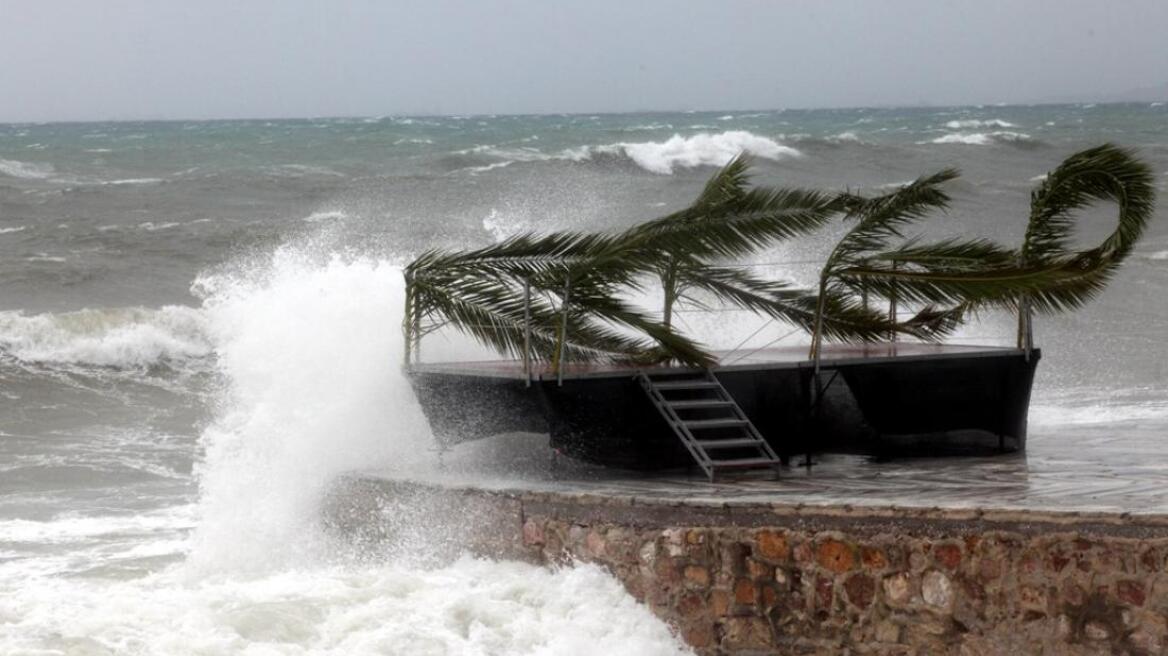 Χαμός στην Ιεράπετρα από τους δυνατούς ανέμους: Έκλεισαν σχολεία, καταστράφηκαν θερμοκήπια 