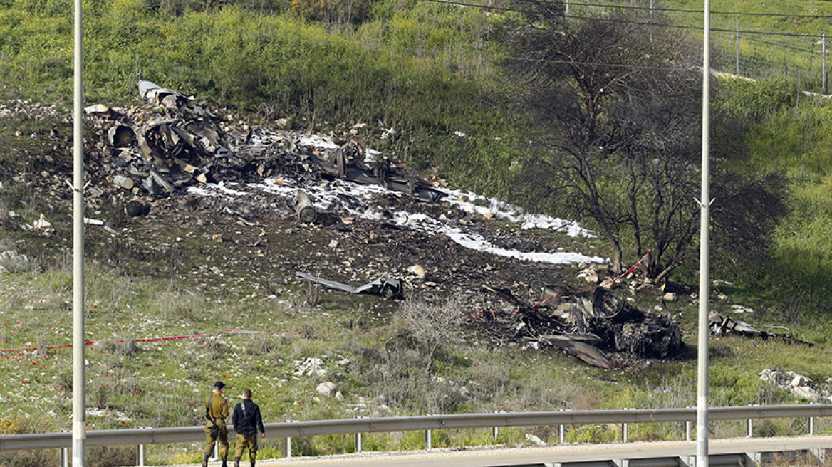 Ισραηλινό μαχητικό F-16 καταρρίφθηκε από τη Συρία