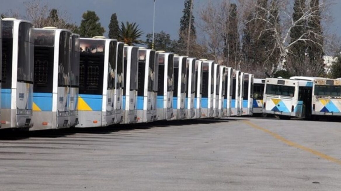 Στάση εργασίας την Τρίτη στα λεωφορεία