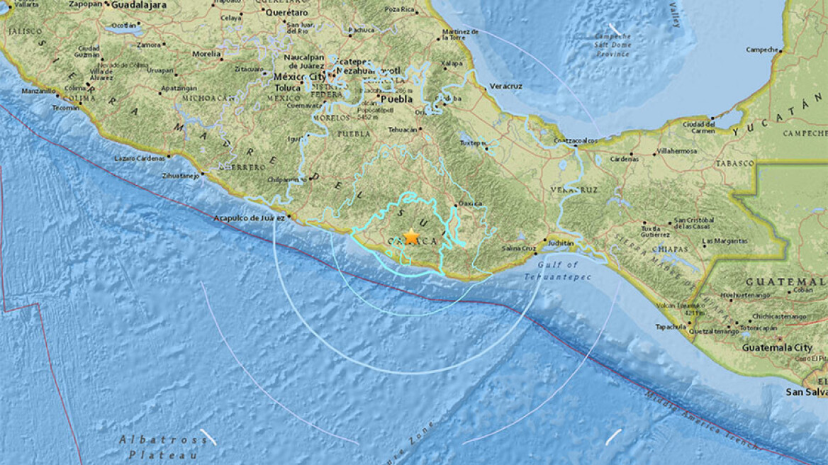 Σεισμός 6,1 Ρίχτερ στο Μεξικό