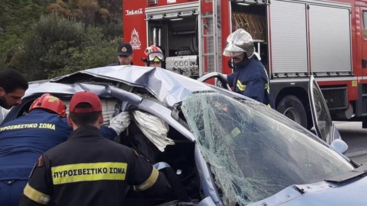 Πολύνεκρο τροχαίο στην Κρήτη: Εξιτήριο για τον 47χρονο που έχασε σύζυγο και κόρη