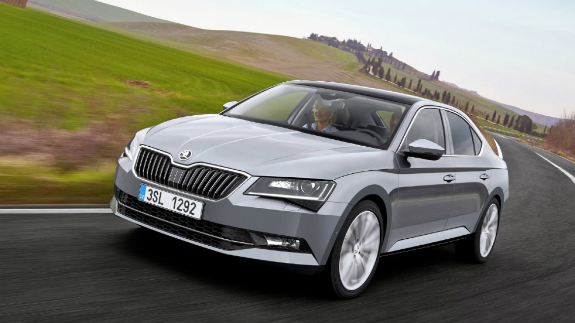 Kαι υβριδική Skoda Superb 