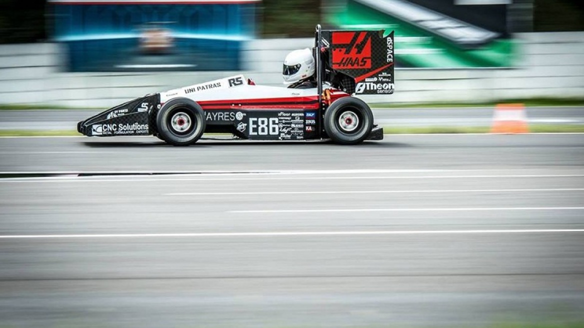 Το πρώτο ηλεκτρικό μονοθέσιο Formula Student από φοιτητές του Πανεπιστημίου Πατρών