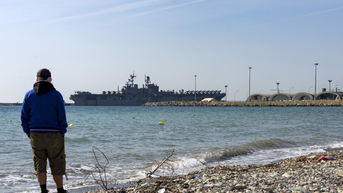 Στη Λεμεσό το αμερικανικό πολεμικό πλοίο Iwo Jima