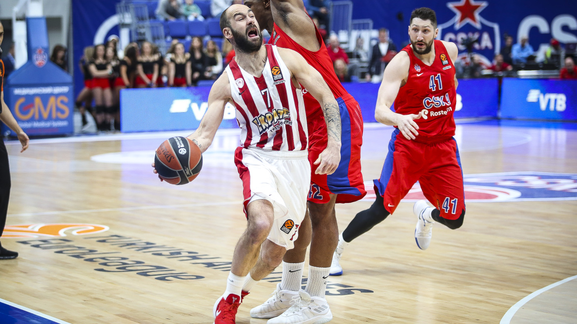 ΤΣΣΚΑ Μόσχας-Ολυμπιακός 89-81: Πάλεψε αλλά έχασε από μια καλύτερη ομάδα