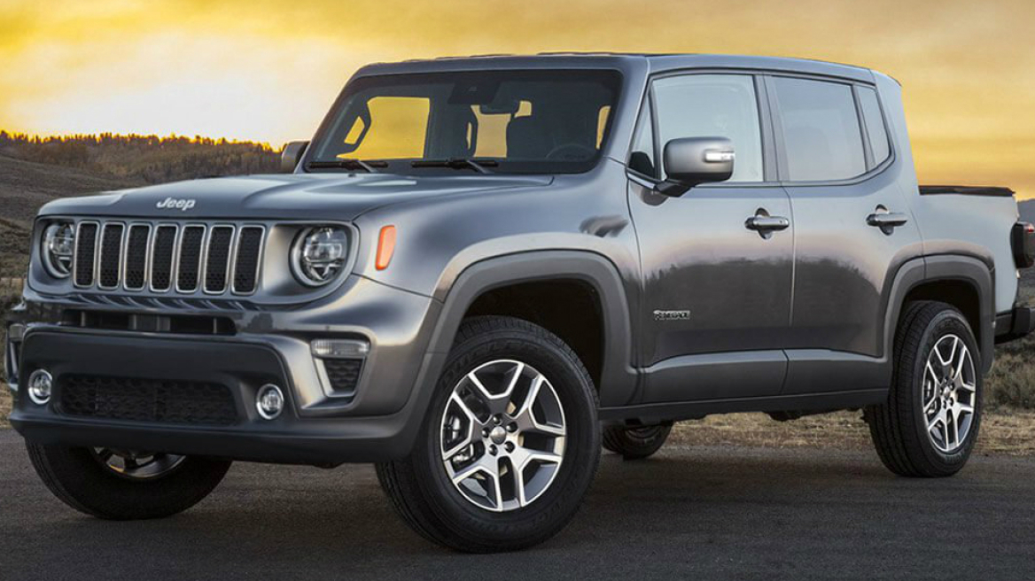 To Jeep Renegade και σε pick up