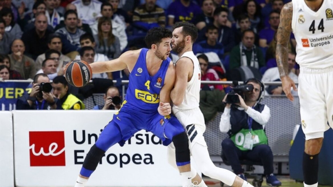 Euroleague: Ρεάλ - Μακάμπι 91-79