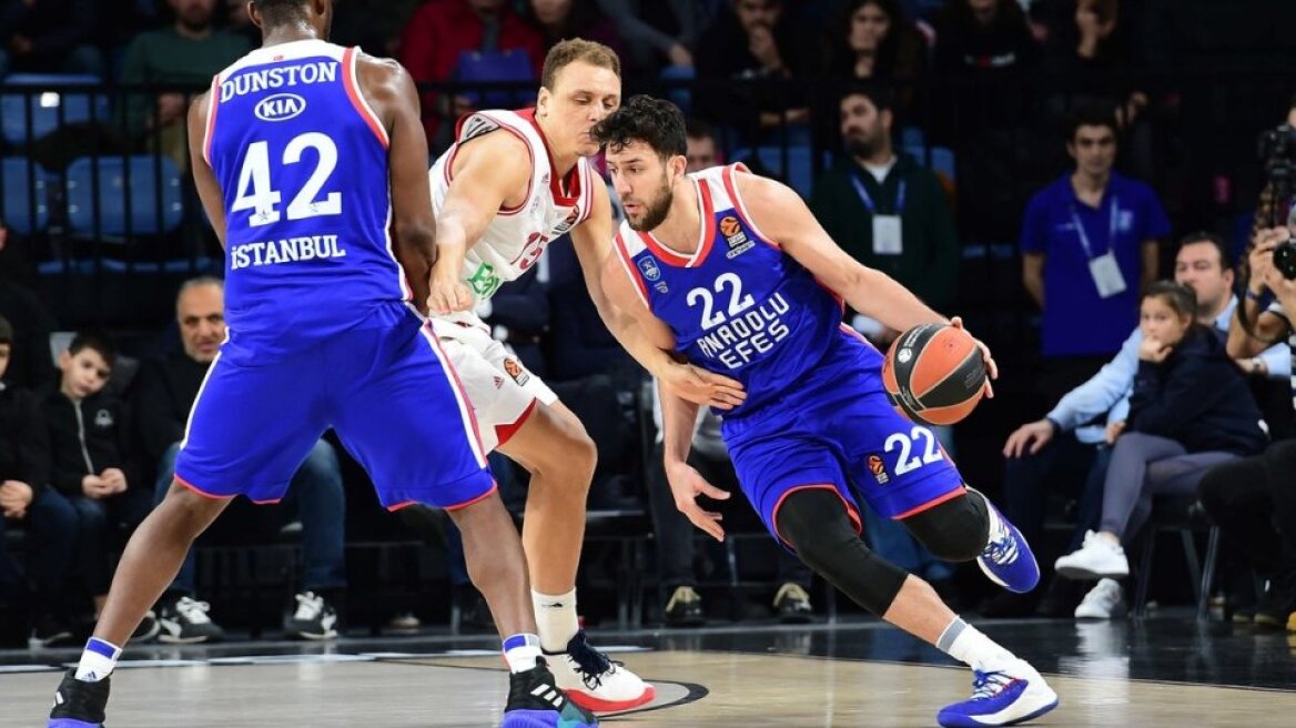 Euroleague: Αναντολού Εφές - Μπάγερν 92-77