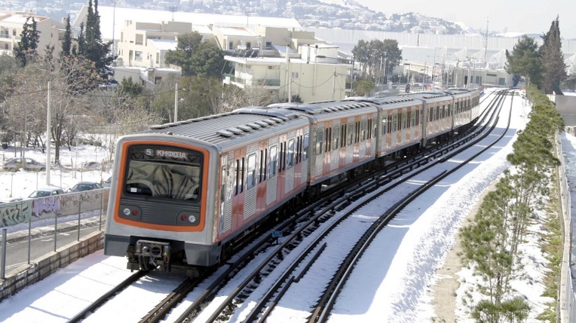 Κανονικά τα δρομολόγια του Ηλεκτρικού έως την Κηφισιά