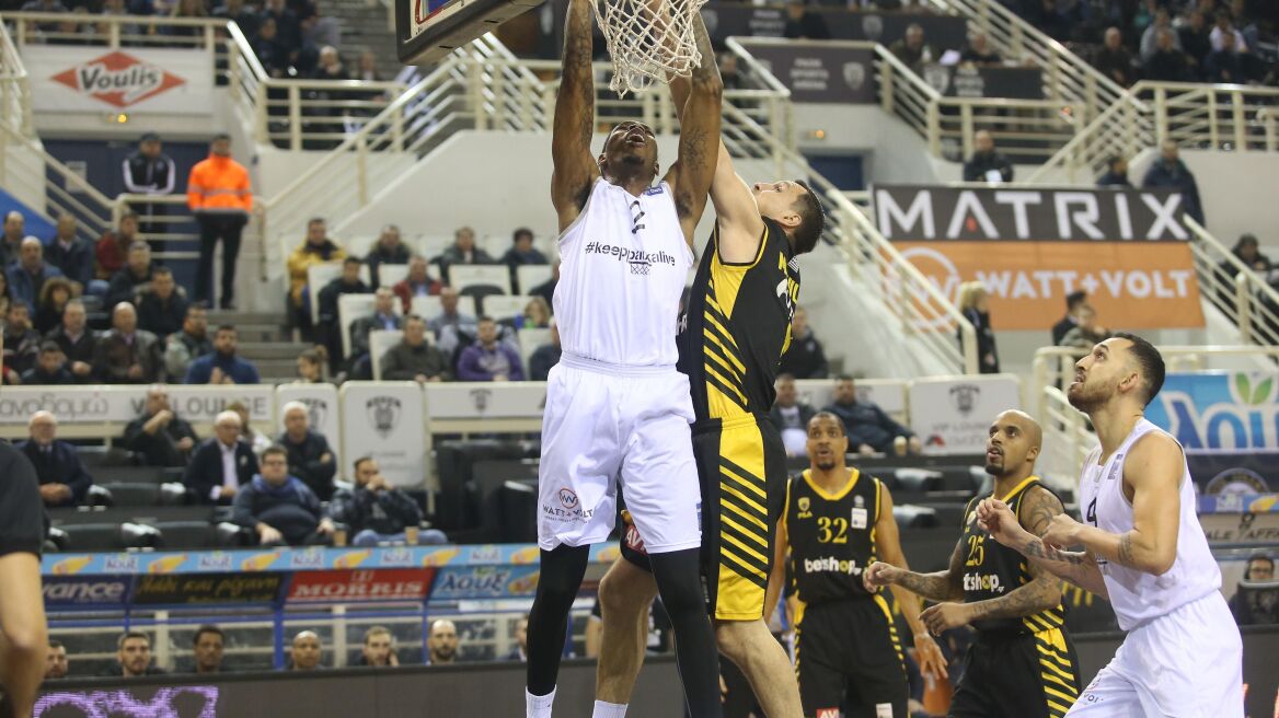 Basket League, ΠΑΟΚ-ΑΕΚ 88-79: Βλέπει ΑΕΚ και... γυαλίζει το μάτι του!