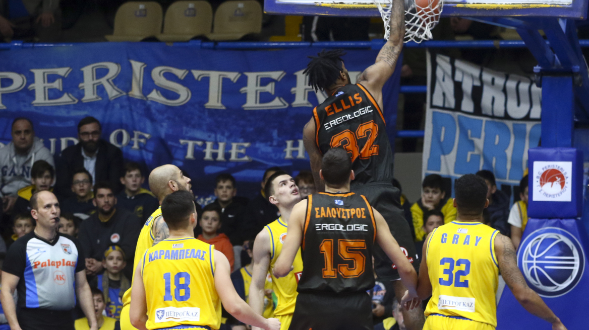 Basket League, Περιστέρι-Προμηθέας 79-86: «Μάγκας» Προμηθέας, πέτυχε διπλό… τετράδας στο Περιστέρι!