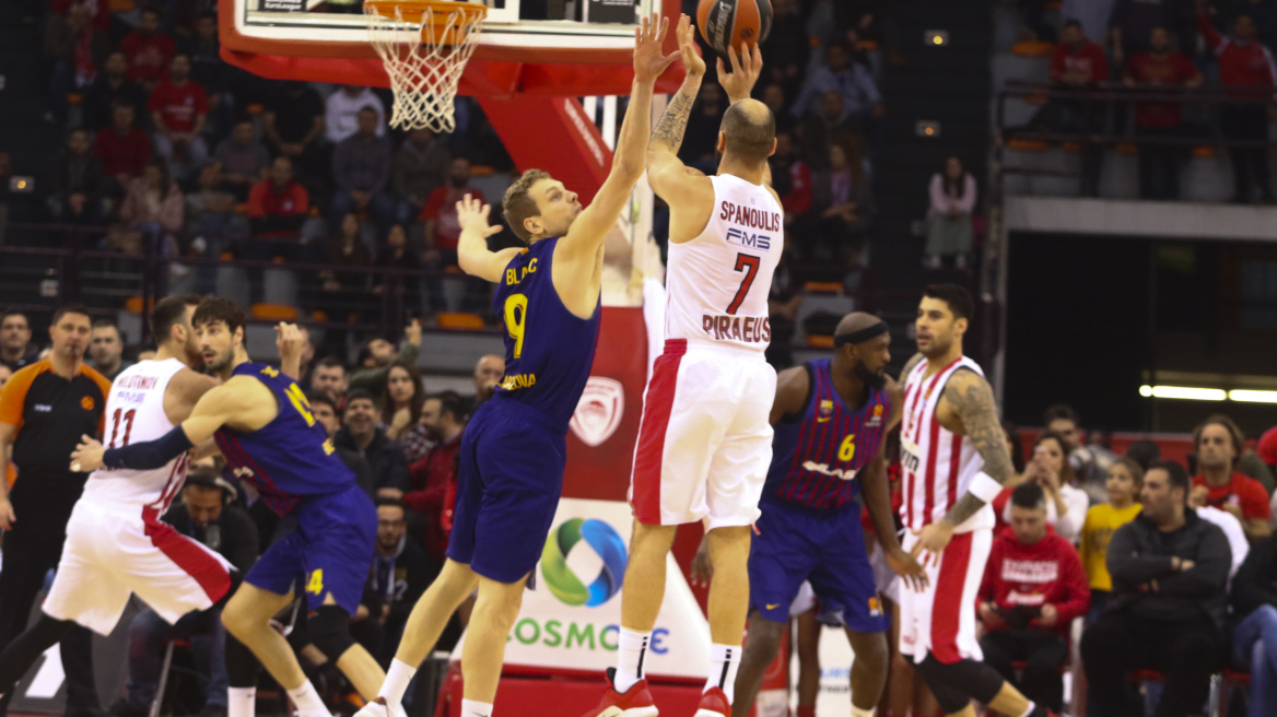 Euroleague, Ολυμπιακός-Μπαρτσελόνα 55-76: Τα έκανε... θάλασσα και έμπλεξε!