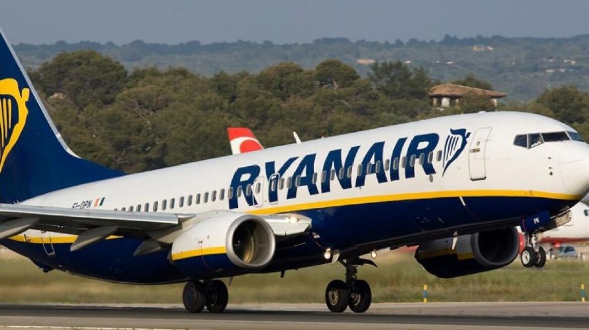 Ryanair: Στα 20 εκατ. ευρώ οι ζημιές το γ' τρίμηνο