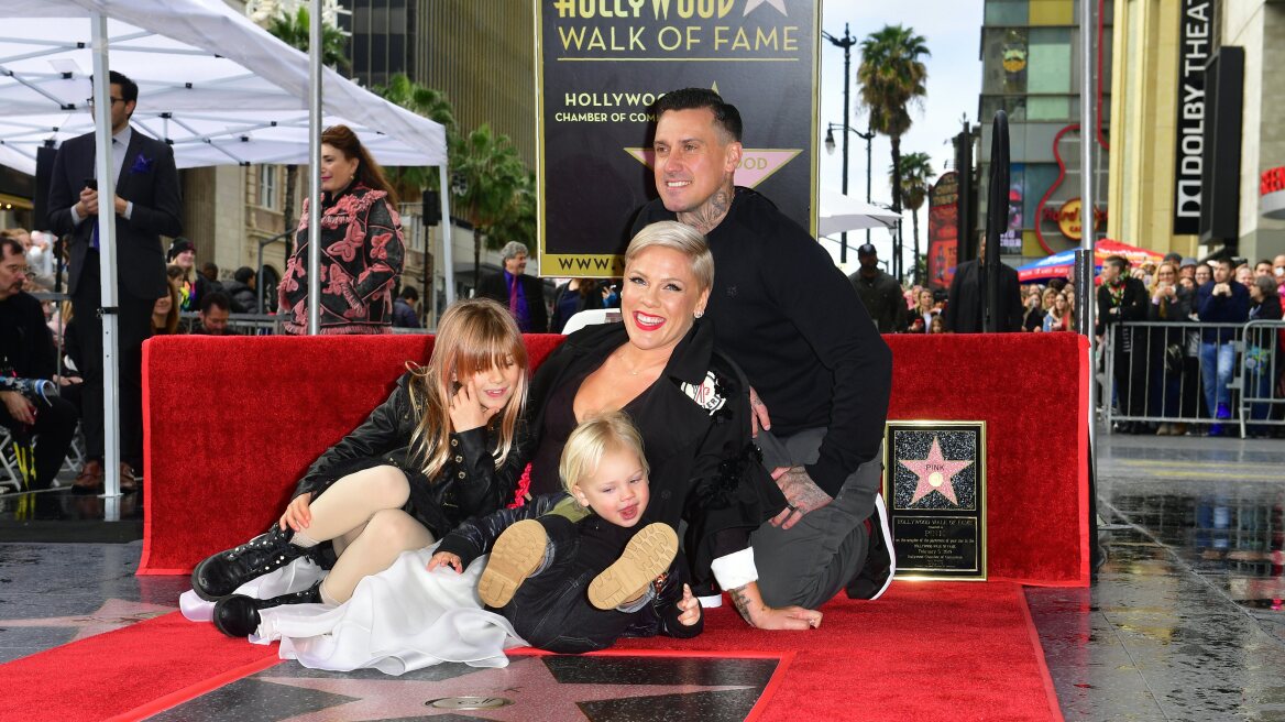 Η Pink απέκτησε το δικό της «αστέρι» στο Hollywood Walk Of Fame