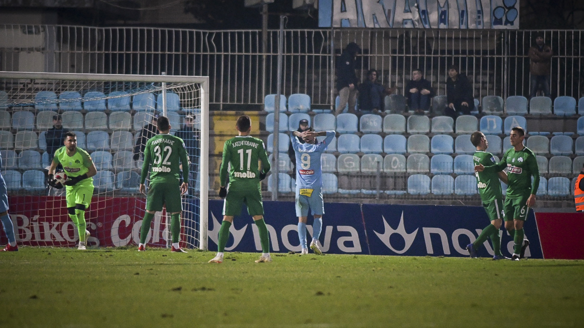 Super League, ΠΑΣ Γιάννινα-Παναθηναϊκός 1-0: Τον... βούλιαξε στη λίμνη!