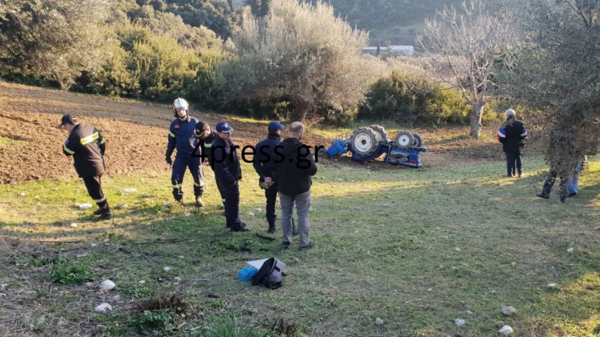 Τραγωδία στην Πάτρα: Νεκρός 58χρονος που καταπλακώθηκε από το τρακτέρ του