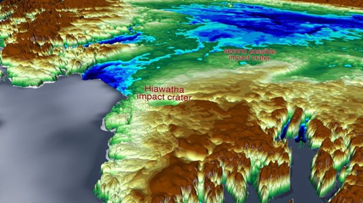 Η NASA ανακάλυψε πιθανότατα δεύτερο κρατήρα πρόσκρουσης μετεωρίτη  