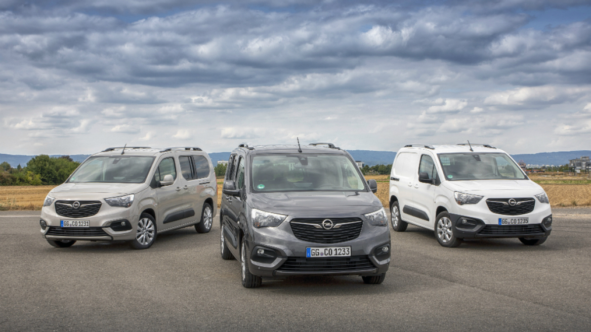 Opel Combo με προηγμένα συστήματα υποστήριξης