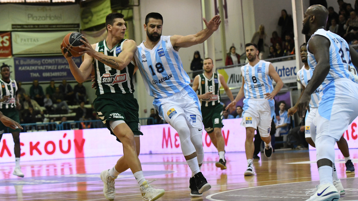 Basket League, Κολοσσός Ρόδου-Παναθηναϊκός 78-88: «Καθάρισε» με Μήτογλου