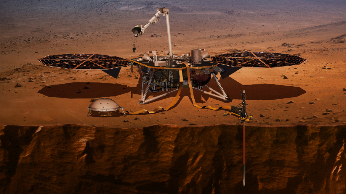 NASA: Το InSight εξερευνά το υπέδαφος του Αρη