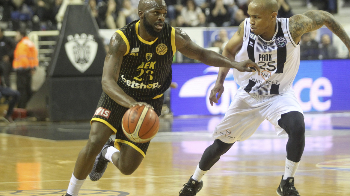 Basketball Champions League, ΠΑΟΚ-ΑΕΚ 75-84: Έπαιξε σαν πρωταθλήτρια και πήρε διπλό πρόκρισης