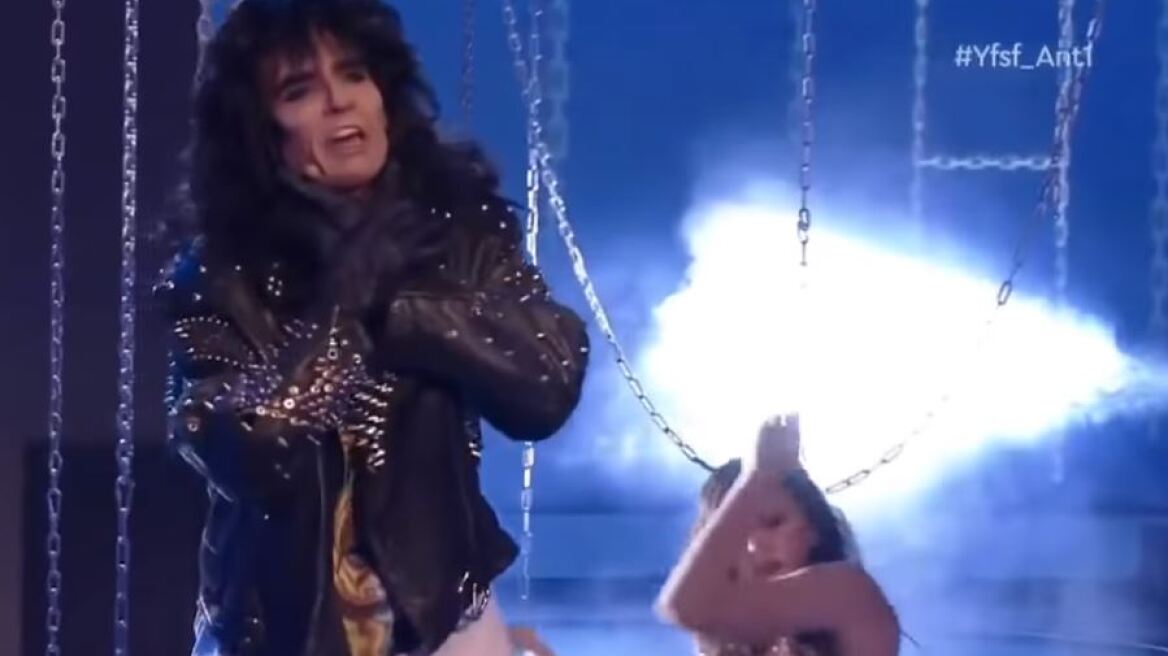 Η Κατερίνα Στικούδη έγινε Alice Cooper και κέρδισε το YFSF της Κυριακής