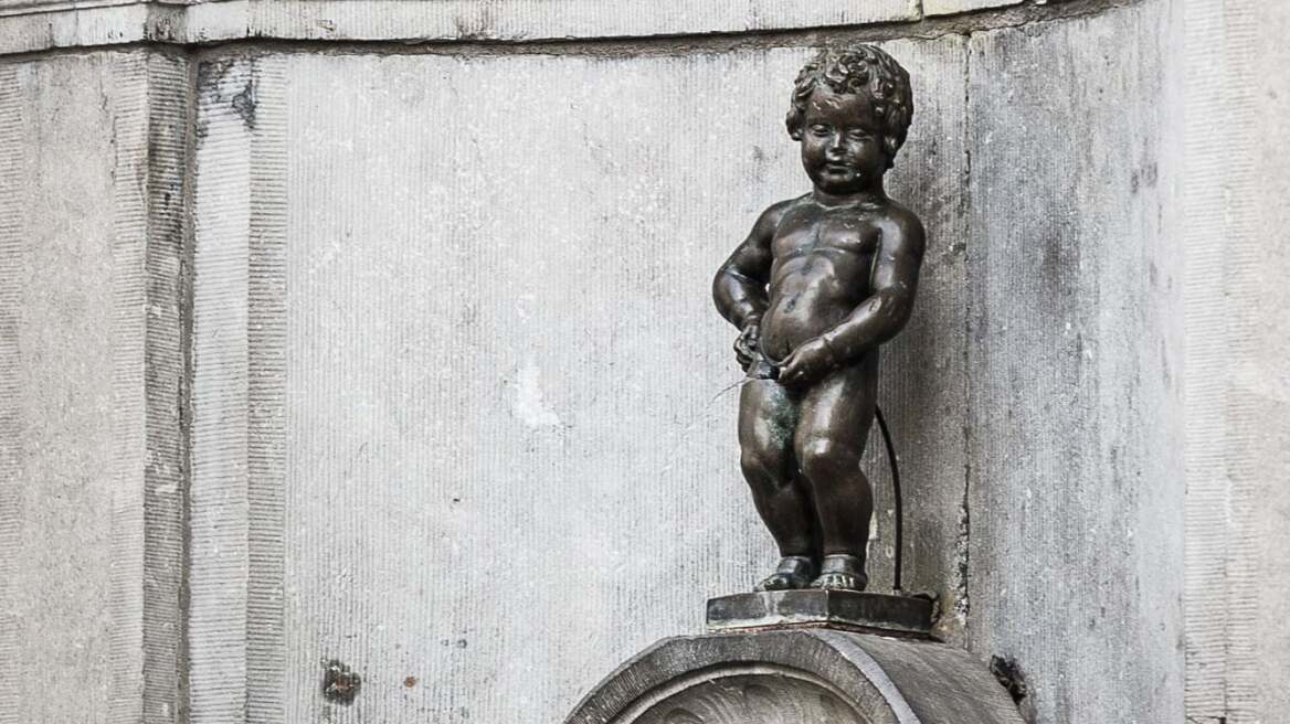 Τέλος στη σπατάλη του διάσημου Manneken Pis στις Βρυξέλλες: Πετούσε έως και 2.500 λίτρα τρεχούμενου νερού την ημέρα