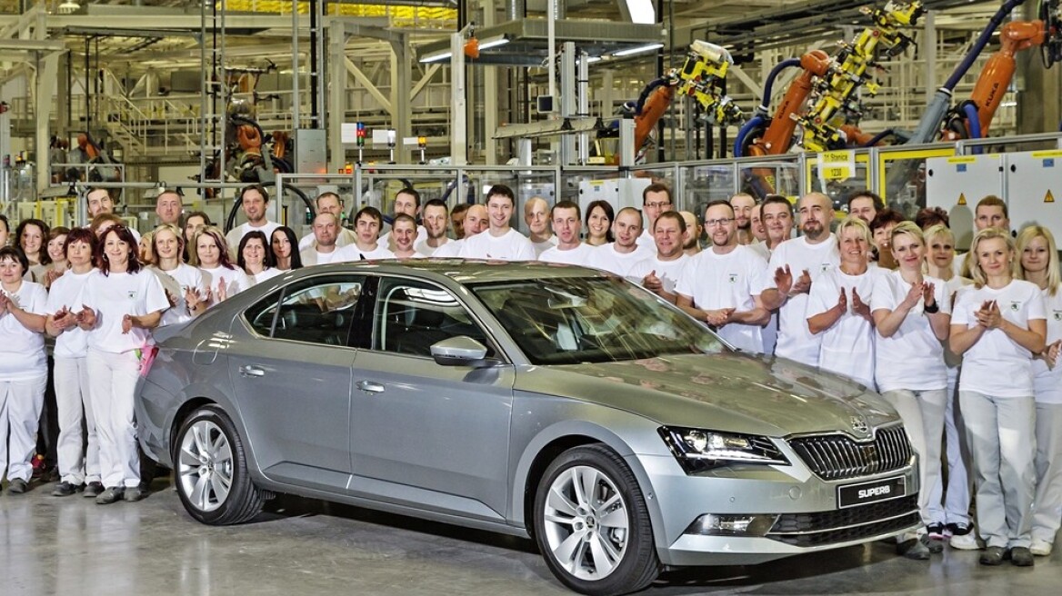 Skoda Superb: Γιόρτασε την παραγωγή 500.000 μονάδων