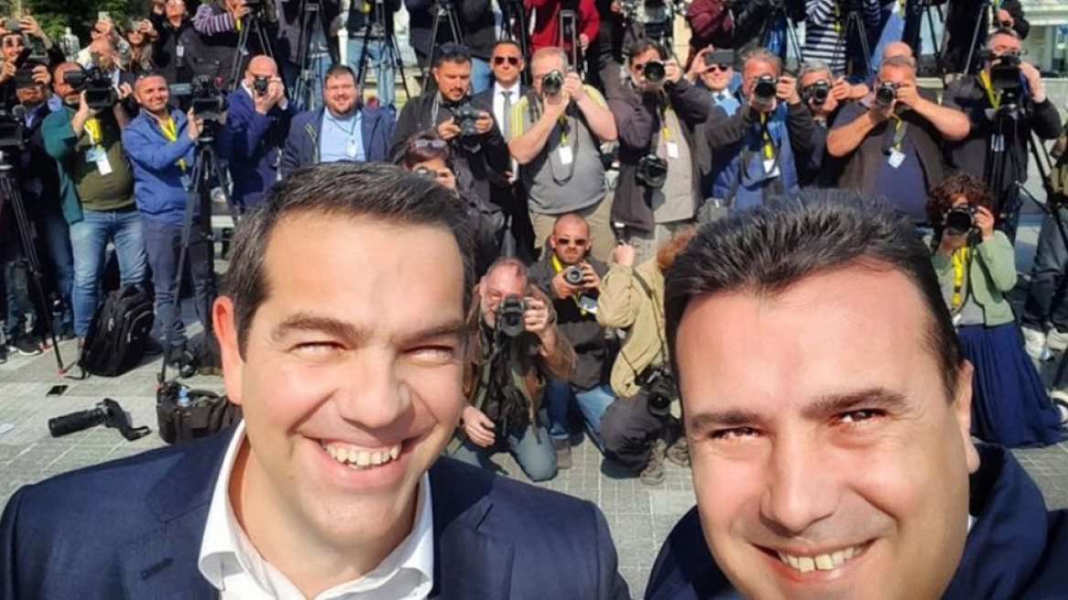 Το... αποτέλεσμα της selfie Τσίπρα-Ζάεφ