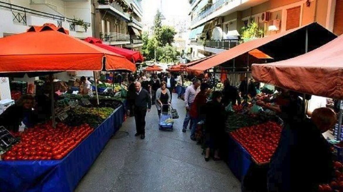 Λαϊκές αγορές - Κορωνοϊός Προσωρινό «λουκέτο» σε τρεις στο Ίλιον και την Πυλαία