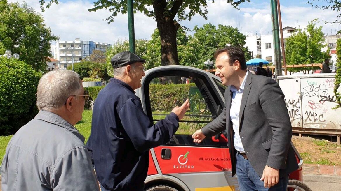 Τα Τρίκαλα είναι... μπροστά: Τώρα και πέντε ηλεκτροκίνητα αυτοκίνητα στους δρόμους της πόλης