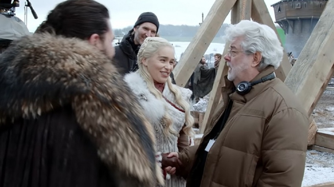 Μέσα στα γυρίσματα του Game of Thrones: Συμμετείχε και ο George Lucas!