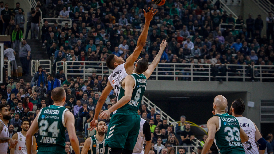 Euroleague, Παναθηναϊκός-Ρεάλ Μαδρίτης 82-89: Προσπάθησε, αλλά πέρασε η καλύτερη ομάδα