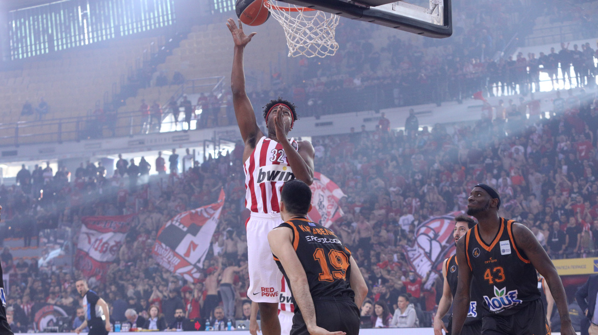 Basket League, Ολυμπιακός-Προμηθέας 86-59: Πάρτι στο παρκέ, αποθέωση από την εξέδρα